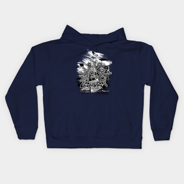 Treasures of the Deep Kids Hoodie by qetza